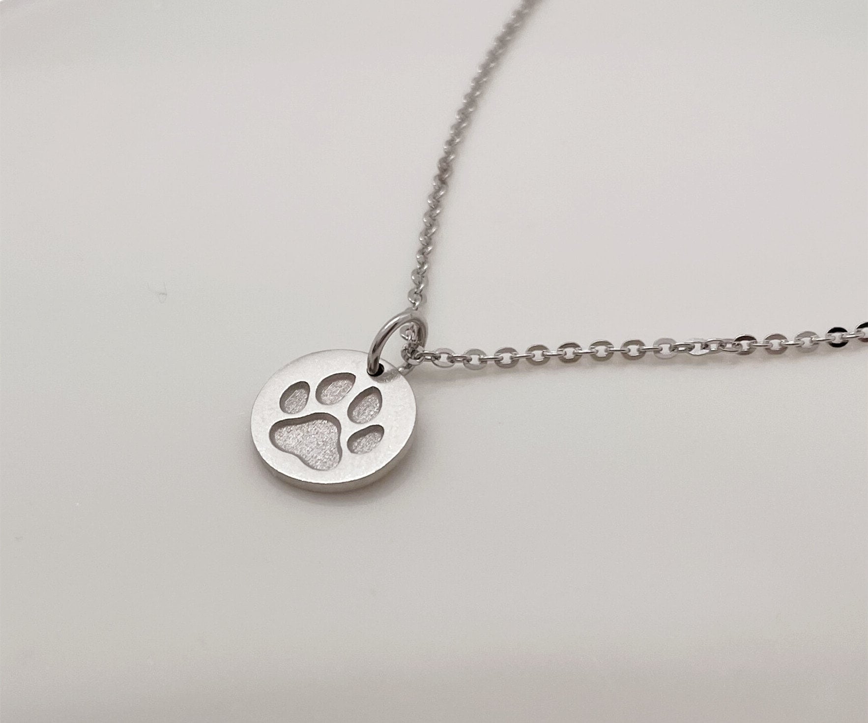 Personalized Pawprint Necklace