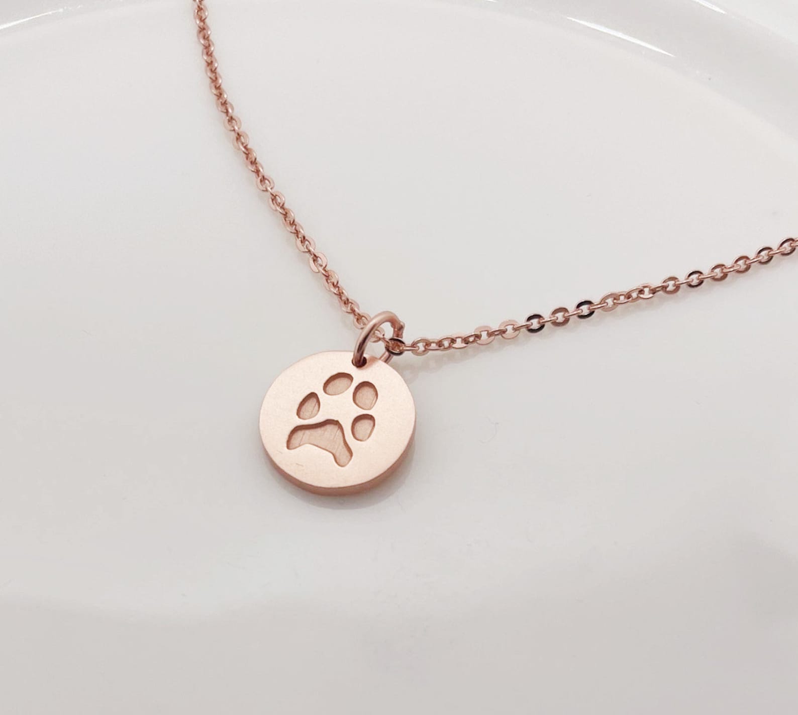 Personalized Pawprint Necklace