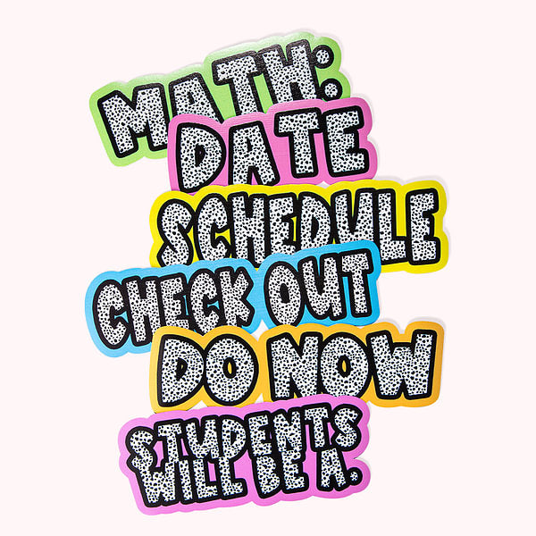 Personalized Whiteboard Refrigerator Magnets for Teacher Interactive Teaching Tool Back to School Gift Classroom Fridge Decoration