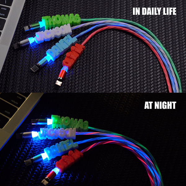 Personalized Magnetic USB to Lightning Cable