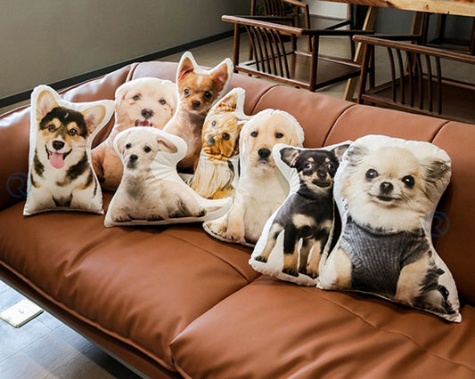 Custom Pet Pillow | Personalized Pillow | Pet Memorial Gift | Custom shaped pillow